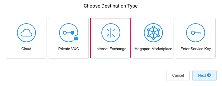 Internet Exchange tile
