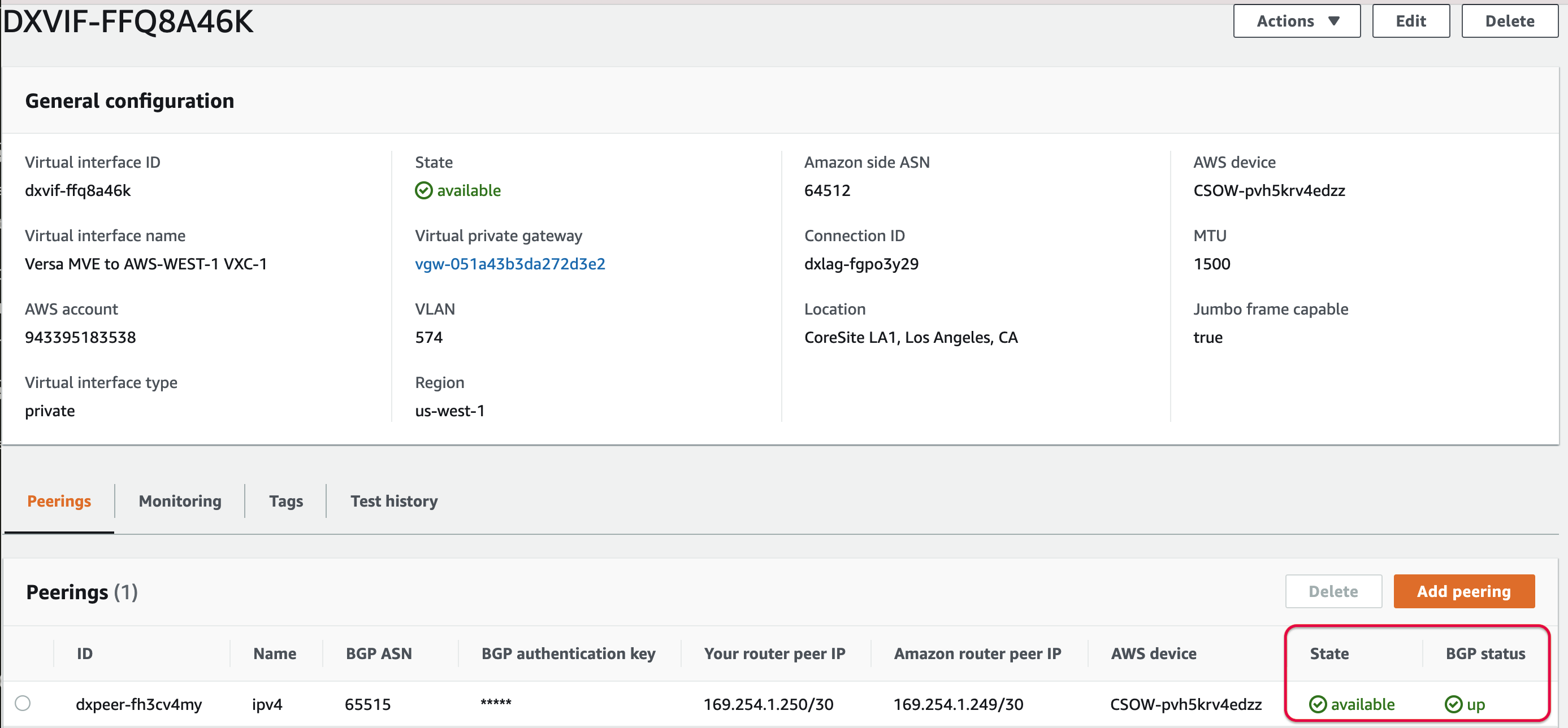 AWS session from AWS side