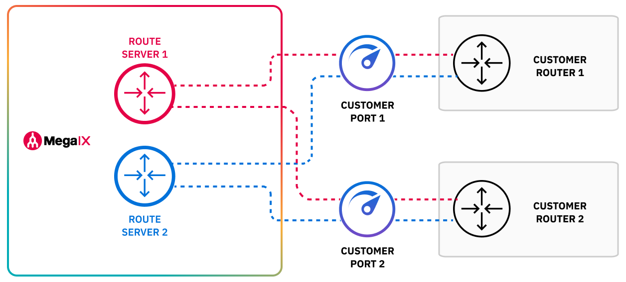 Recommended and Redundant IX configuration
