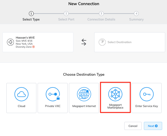 Megaport Marketplace