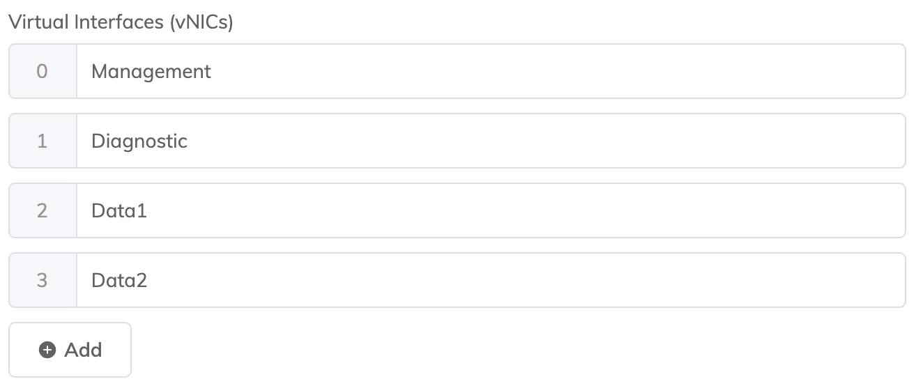 Add vNIC
