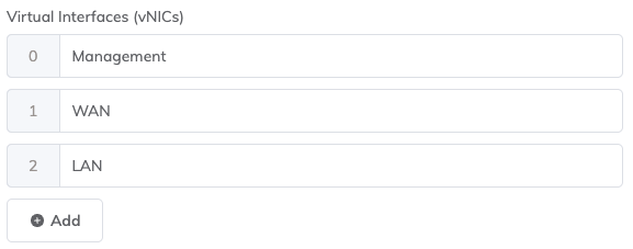 Add vNIC