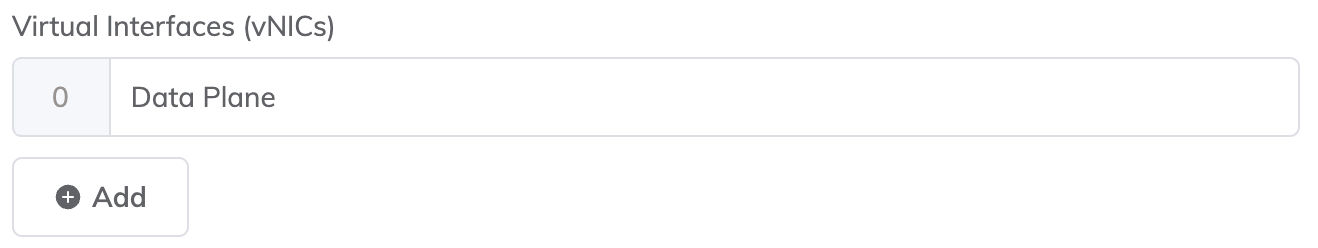 Add vNIC