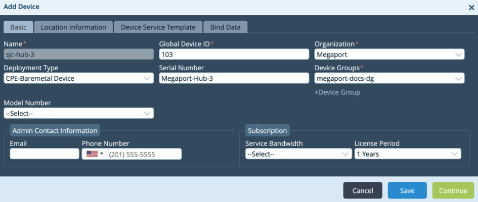 Director: Add New Device