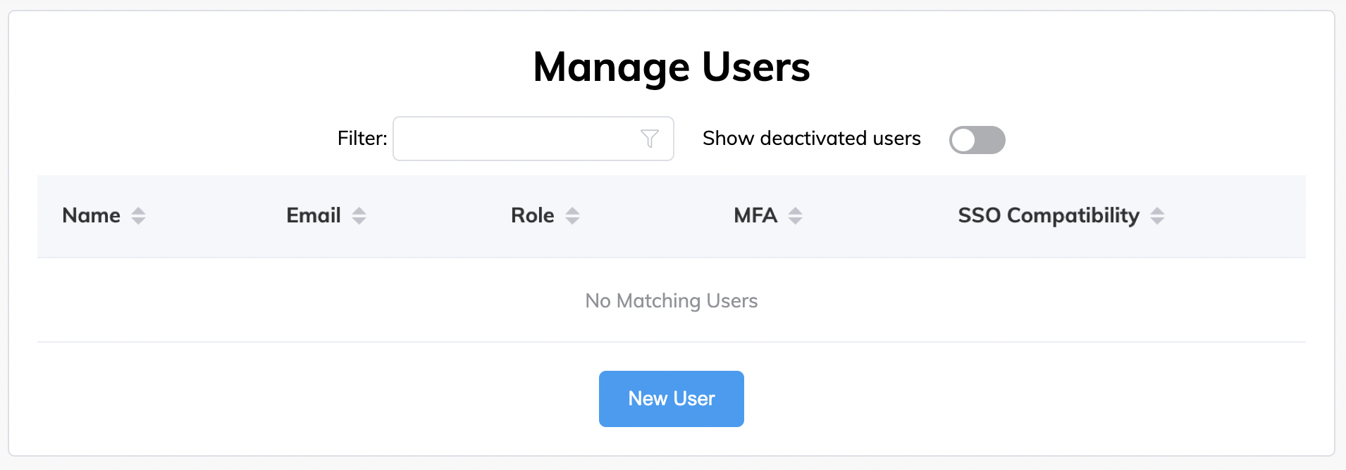 Add new users to your account