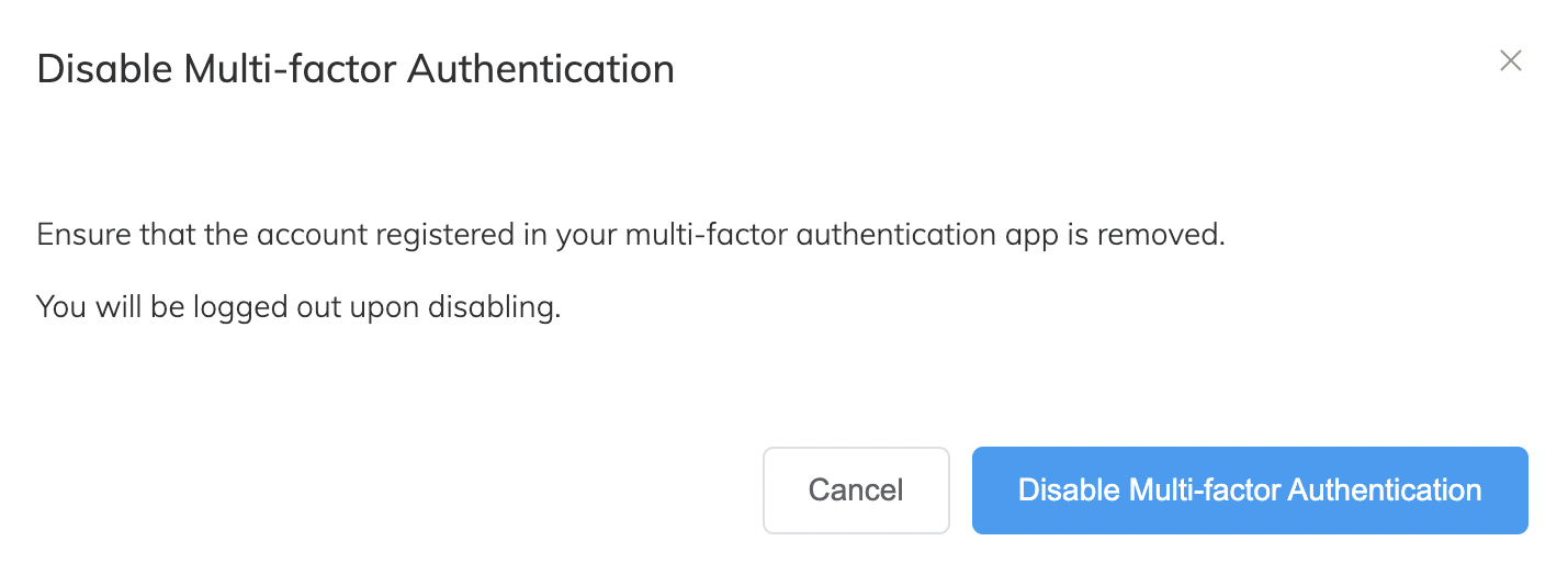 Multi-factor authentication